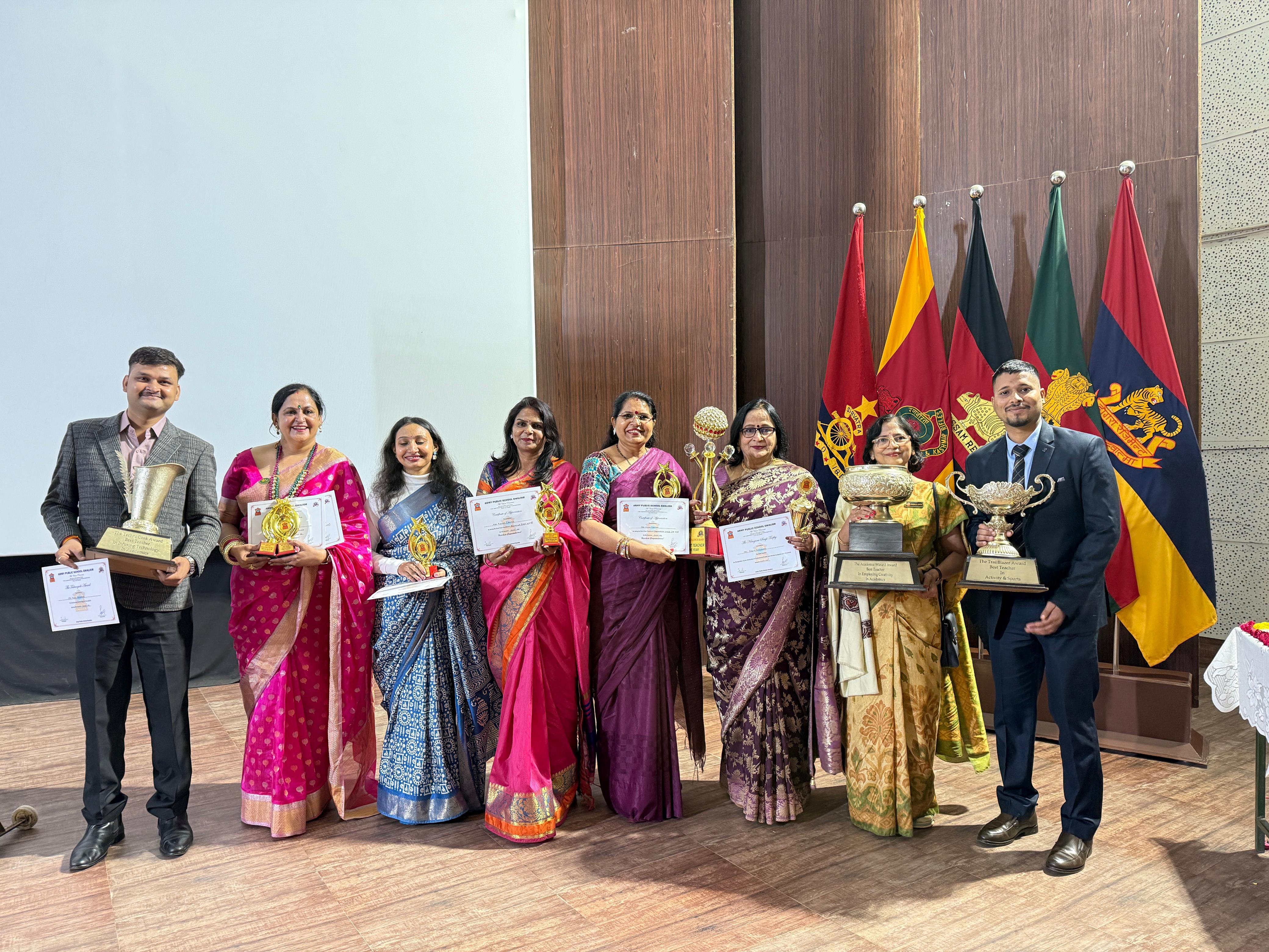 Group photo of award recipients at the ceremony