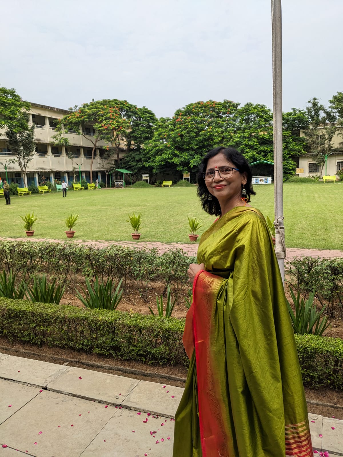 Padmaja Gupta at Army Public School, Gwalior